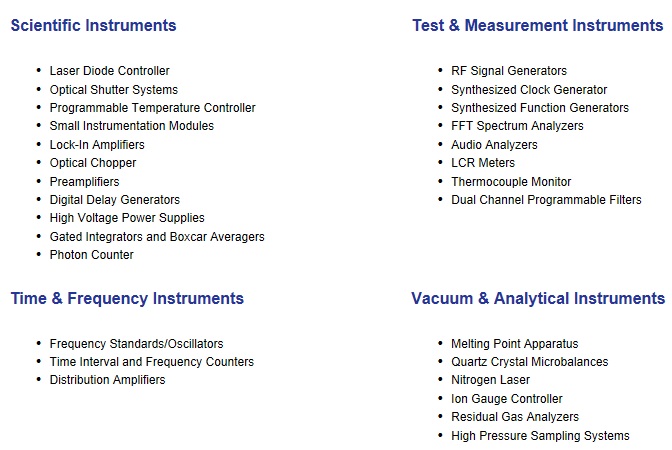 SRS Products